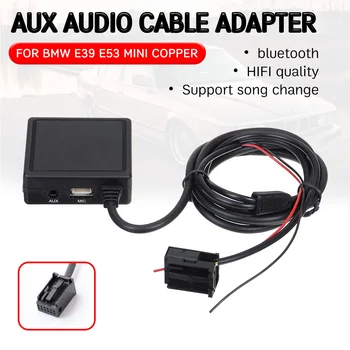 кабель-адаптер Bluetooth Aux-приемника с USB, микрофоном громкой связи для BMW E85 E86 Z4 2003-2008 для BMW E83 X3 для MINI COOPER