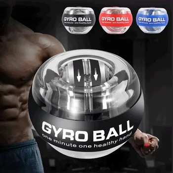 Мяч для запястья с самозапускающимся гироскопом Powerball Gyro Power Hand Ball Для расслабления мышц запястья, тренажер для тренировки мышц запястья, спортивное оборудование для фитнеса