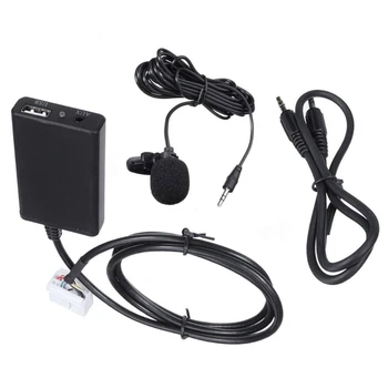 Автомобильный беспроводной Bluetooth-совместимый музыкальный адаптер громкой связи, вспомогательный линейный приемник Aux для Honda-Accord Dropship