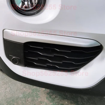 Для BMW X1 F48 2016-2022 Автомобильный декор Молдинг Передняя противотуманная фара для бровей Рамка Отделка Бампер Протектор Украшение для стайлинга автомобилей
