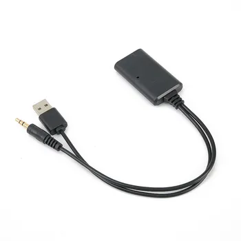 Автомобильный беспроводной аудиомузыкальный адаптер для BMW E90 E91 E92 E93 Aux-In ресивер, Аксессуары для адаптера кабеля AUX