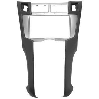 Комплект отделки автомобильной стереосистемы 2 Din для приборной панели Toyota Yaris Vitz Platz 2005-2011 Установка DVD-плеера, лицевая панель, фасции