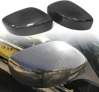 Крышки зеркал Заднего Вида Подходят для 2008-2015 Infiniti G37 G25 Q40 Q60 Седан Купе Кабриолет Из Настоящего Углеродного Волокна