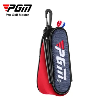 Сумка для гольфа PGM, Мужская и Женская Легкая Маленькая Поясная сумка, Магнитная сумка, Вешалка для мини-мячей, вмещающая два мяча