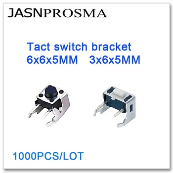 JASNPROSMA Кронштейн переключателя такта 1000 шт./лот 6x6x5 3x6x5 Высокое качество 6*6*5 3*6*5