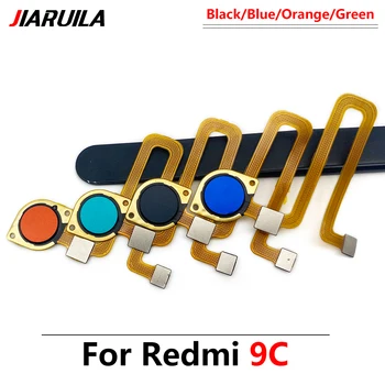Оригинальный Новый сканер отпечатков пальцев для Redmi 9C Redmi9C ID Кнопка Home Меню отпечатков пальцев клавиша возврата Гибкий кабель датчика