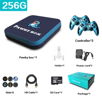 Игровая Приставка Pawky Box для PS1 N64 PSP GB 50000 Classic Retro Games Player EE Game 4.2 4K Wireless Mini TV Consoles Box