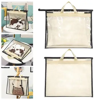 Пыленепроницаемая сумка для хранения из ПВХ, влагостойкая прозрачная сумочка, чехол для сумочки, подвесные ящики для хранения, Нетканая сумка