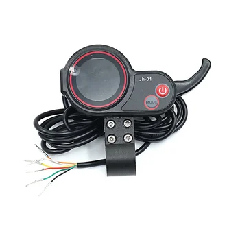 Светодиодный дисплей 36/48 В с акселератором для отображения скорости и пробега Электрического скутера JH-01 с долговременным счетчиком
