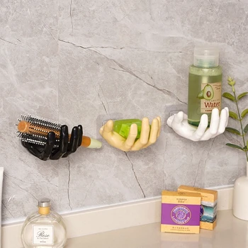 Клейкий держатель для губки для мыла своими руками, Кухонные полки для ванной комнаты, отверстие для ключа без сверления