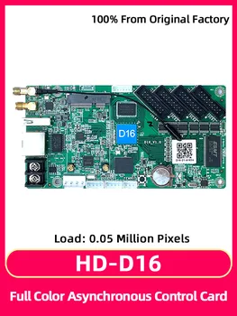 HD-D16 Асинхронный высокопроизводительный полноцветный светодиодный дисплей, карта управления, режим Wi-Fi Может использоваться для светодиодных модулей RGB HUB75
