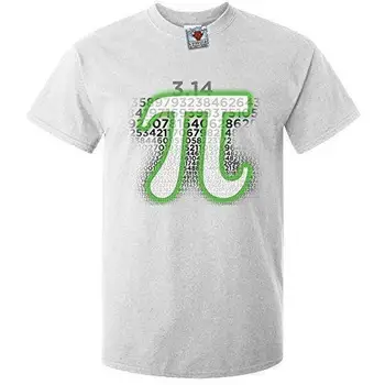 Светящаяся футболка Pi Футболка ботаник математика физика смешная шутка слоган комедия
