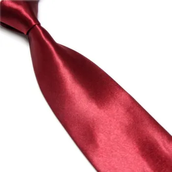 Однотонные галстуки HOOYI для мужчин Tie Gravata Party Gravatas Wedding Corbata 2018 Рождественский подарок Модные аксессуары