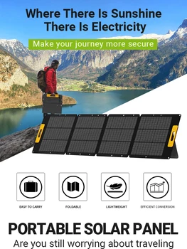 Cakosimo 60 Вт 120 Вт 210 Вт Гибкая Солнечная Панель Портативный Зарядный Рюкзак Источник Питания Для Кемпинга