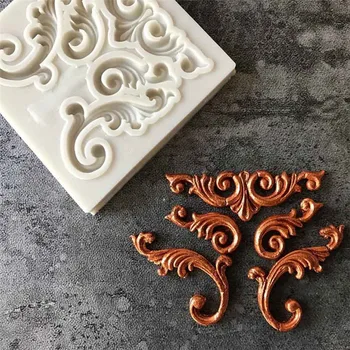 Европейское украшение, Силиконовая форма для помадного торта, формы для конфетного печенья, форма для шоколадного торта, Мультяшные Кухонные инструменты для выпечки
