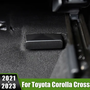 Для Toyota Corolla Cross XG10 2021 2022 2023 Гибридный Автомобиль Крышка Воздуховода Сзади Под Сиденьем Вентиляционное Отверстие Антиблокировочная Пылезащитная Накладка