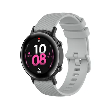 Спортивный силиконовый ремешок для часов Huawei Watch Gt 2 Смарт-ремешок для часов Amazfit Gts 2 Браслет для Samsung Watch 3 Ремешок для часов Ремень