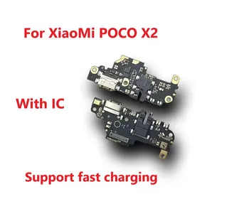 USB Плата Для Зарядки Xiaomi X2 X3 Pro Redmi K30 4G 5G K30i Док-станция Гибкий Кабель Замена Запасных Частей Порт Зарядки