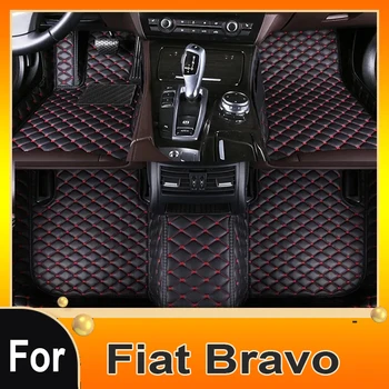 Автомобильные коврики для Fiat Bravo 2008 2009 2010 2011 2012, автомобильные накладки для ног, Автомобильные Ковровые покрытия, Аксессуары для интерьера