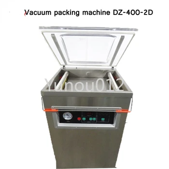 Автоматический настольный вакуумный упаковщик DZ-400-2D, машина для вакуумной упаковки пищевых продуктов, вакуумный упаковщик влажного и сухого двойного назначения
