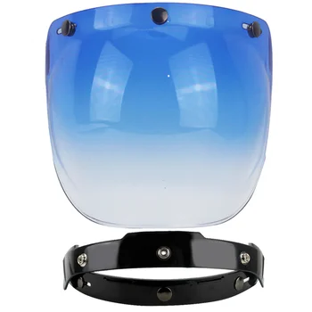 Универсальная Откидывающаяся линза с пузырьковым козырьком, Защитная маска для лица Bitwell, Винтажный Ретро Мотоциклетный шлем Moto Capacete Casco Casque