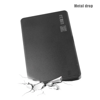 Твердотельный корпус SATA-USB 3.0, пластиковая кассета для мобильного жесткого диска 2,5 дюйма для внешнего накопителя HDD SSD