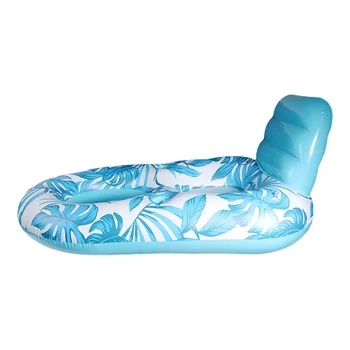 Водная надувная кровать с плавающим рядом многофункциональное портативное кольцо для плавания плавающий стул для бассейна роскошное кресло с откидной спинкой понтон