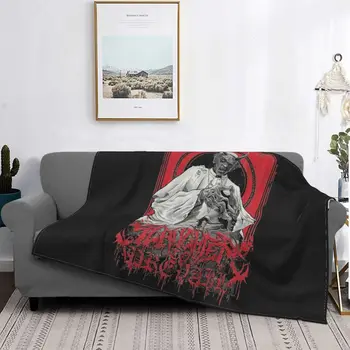 Плотное одеяло Slaughter To Prevail Для кровати, дышащий искусственный мех, норка для дивана в спальне