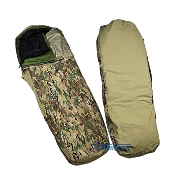 Водонепроницаемый дышащий дорожный спальный мешок из композитной ткани на открытом воздухе
