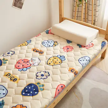 латексный матрас мягкая подушка аренда одноместных татами для студентов домашнего общежития специальный губчатый матрас коврик для сна