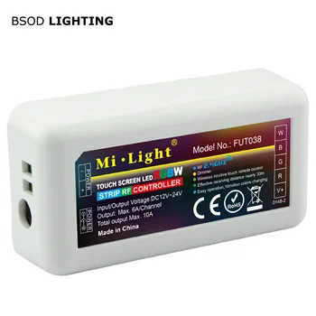 BSOD LED Milight RGBW Controller FUT 038 2.4G Беспроводной 4-Зонный Диммерный Пульт Дистанционного управления для серии продуктов milight
