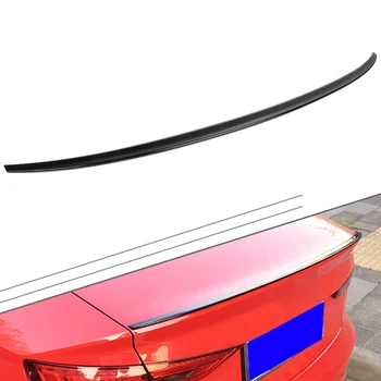 Автомобильный Хвост, крыло багажника, Задний сплиттер, спойлер, Накладка ABS для AUDI A3 2014 2015 2016 2017 2018 2019, углеродное волокно/глянцевый черный