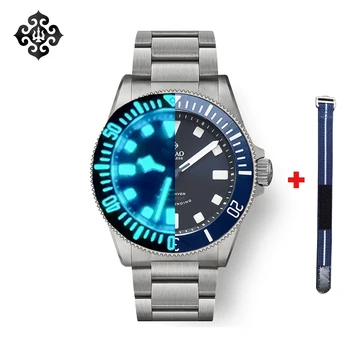 IPOSE IX & DAO Мужские механические автоматические часы из титанового сплава, Лучшие в линейке Сапфировые Водонепроницаемые 100-метровые Часы для мужчин Reloj Home