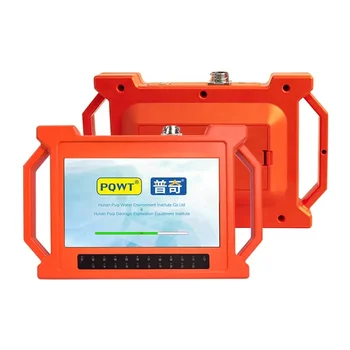 Профиль автоматического анализа PQWT-GT500A 18 каналов Обнаружения подземных вод Профессиональный портативный детектор подземных вод 500 м