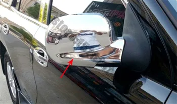 ABS Хромированная отделка крышки зеркала заднего вида/Украшение зеркала заднего вида для 2006-2012 Hyundai Santa Fe ix45 Car styling H