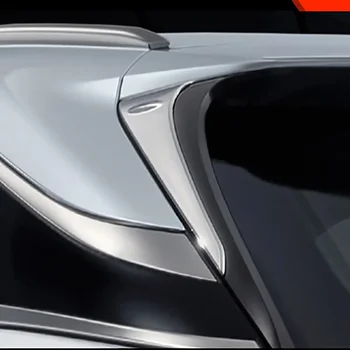 Для Lexus RX 350h 450h 500h 2023 2024 ABS Автомобильное Хромированное Заднее Стекло Боковой Спойлер Отделка Крыла Внешние Аксессуары Для Укладки