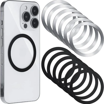 Магнитное Металлическое Кольцо Для Apple Magsafe Для iphone 14 Pro Max 13 Mini 12 11 S22 S21 Примечание 20 Наклейка На Пластину Держателя Беспроводного Зарядного Устройства