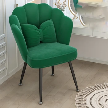 Обеденные стулья для геймеров Shell, Современный туалетный столик для макияжа, Эргономичная мягкая мебель для балкона Sillas De Comedor