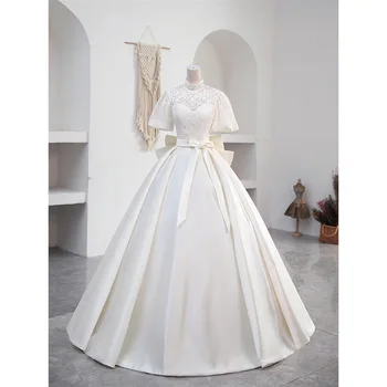 Платья невесты 2 в 1 Свадебное платье с жакетом Свадебные платья для женщин Bu10261