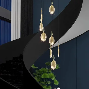 Скандинавский домашний декор столовая Подвесной светильник освещение в помещении хрустальная лампа подвесной светильник люстра лампы для гостиной