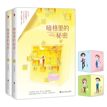 2 Книги / комплект Secrets In The Lattice Официальный роман Эр Дон Ту Цзы Молодежные современные любовные романы Китайская художественная книга