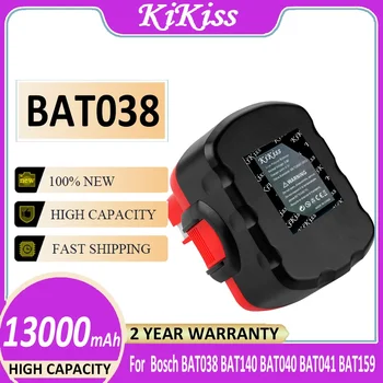  Аккумулятор KiKiss для Bosch BAT159 2607335275 2607335533 2607335534 2607335711 2607335465 BAT038 BAT140 BAT040 BAT041