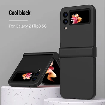 FLOVEME Чехол Для Samsung Galaxy Z Flip 3 5G Шарнирная Полная Защита Ультратонкий Ударопрочный Жесткий Чехол для телефона Samsung Z Flip3