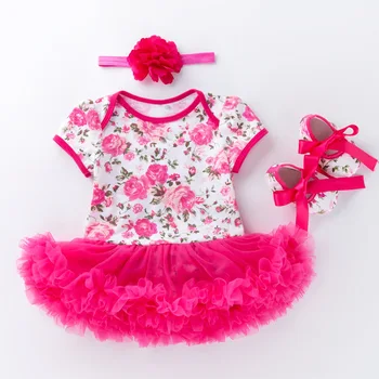 Кукольная Одежда с Обувью, Повязки На Голову, Розово-Красное Платье Для 55-60 СМ, Bebe Reborn Baby Doll, Игрушки, Аксессуары NPK