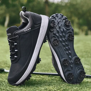 Новая обувь для гольфа Мужская женская тренировочная одежда для гольфа для мужчин Удобная обувь для ходьбы Роскошные спортивные кроссовки