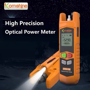 Волоконно-оптический измеритель мощности Komshine KPM-11M Mini OPM Medidor De Potência PT С поддержкой интерфейса FC/SC/ST