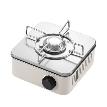 Мини-кассетная плита для кемпинга на открытом воздухе, плита для посуды Casca, магнитная газовая квадратная газовая плита