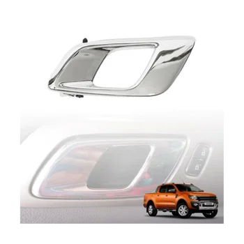 Передняя Левая Внутренняя Дверная Ручка AB3921971AB для Ford Ranger Wildtrak Hi-Rider 2012-2018 Хромированная Внутренняя Ручная Дверца В Сборе