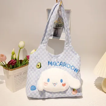 Горячая распродажа, сумка Sanrio для подмышек, большая вместительная сумка для плюшевых игрушек, Мультяшная милая сумка Sanrio для подружки, подарок для обмена