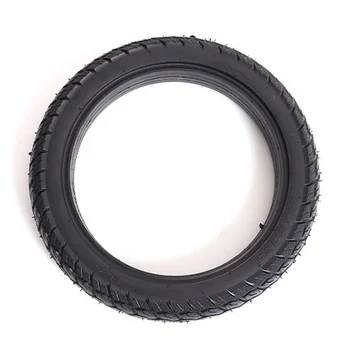 Резиновая шина, сплошная шина, безнаддувная шина, резиновая электрическая шина, сплошная шина 14x2,125 черного цвета, сплошная электромобильная шина